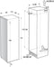 Gorenje - Built-in upright freezer A++ (235 L)