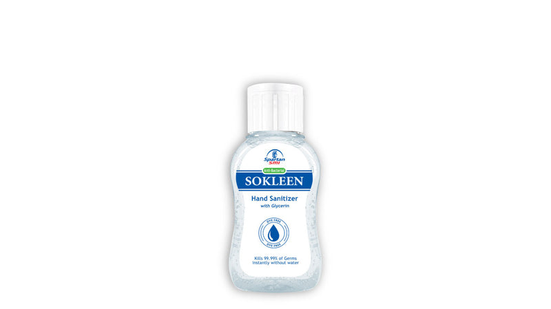 SN - Sokleen - Hand Sanitizer With Glycerin (100Ml / Dye Free) (β)