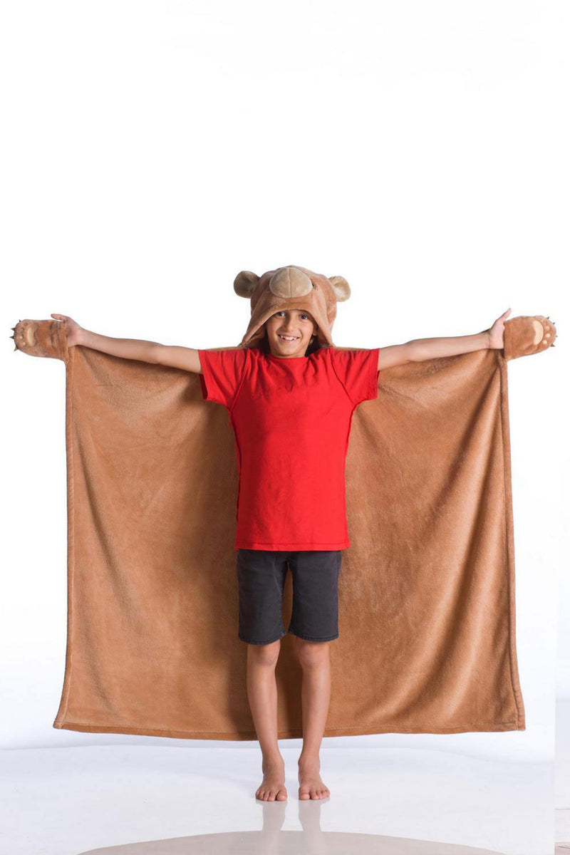 Kanguru - Kids Bear Fleece Blanket