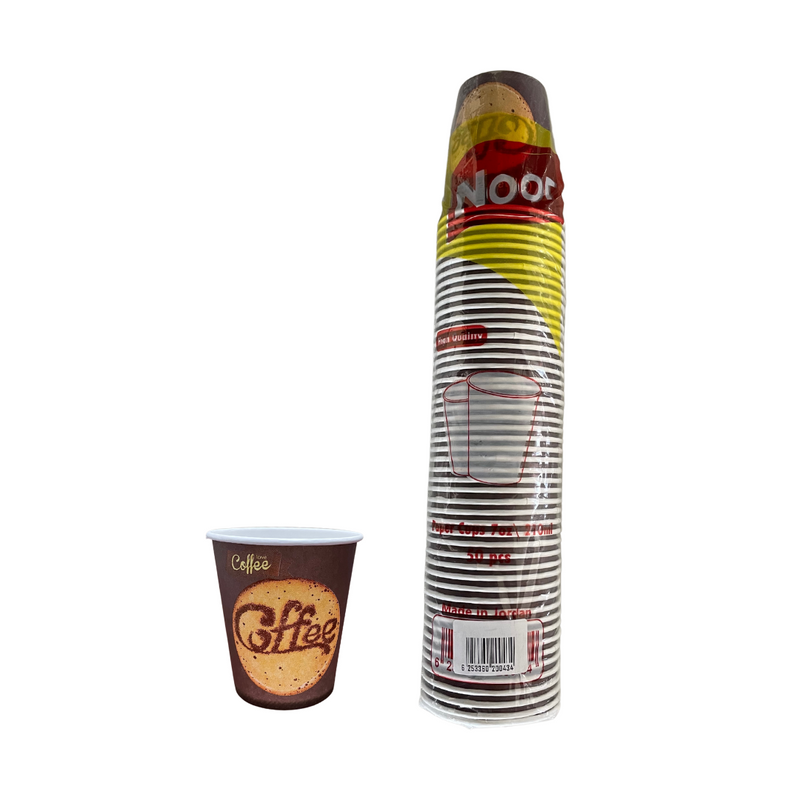 Noor - Paper Cups 7 Oz 50Cups
