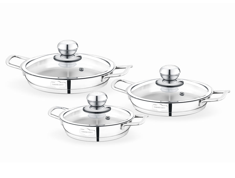 Dianna 6 Pieces Shallow Pan (β)