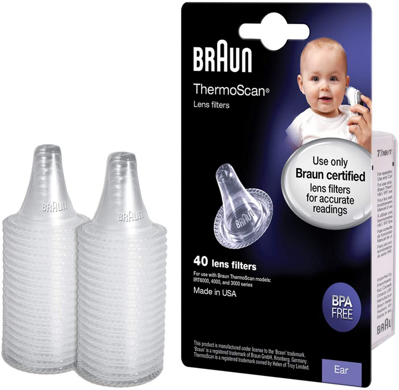 Braun - Thermoscan Lens Filters For Ear Thermometer - Disposable Covers (β)