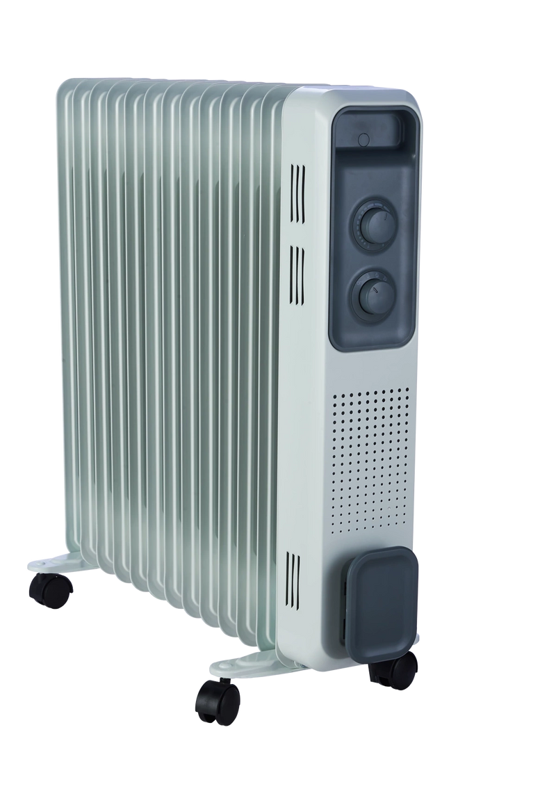 Electromatic - Oil Filled Radiator 13 Fins 2500W With Clothes Rack Full Safety System