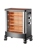 Elecrtomatic - Quartz Heater 2400W & 3 Heat Settings With Tip-over Switch