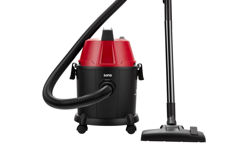 Sona - Vacuum Cleaner Wet & Dry 2400W Red 15L