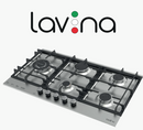 Lavina - Gas 90cm / 5 Burner / Stainless Steel