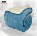 NOVA - Fleece Sherpa Comforter Plain (240 * 220)