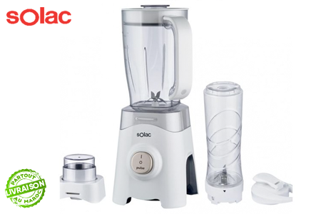 Solac - Mixer With Coffee Grinder And Sport Shaker (1.25L / 450W) (β)
