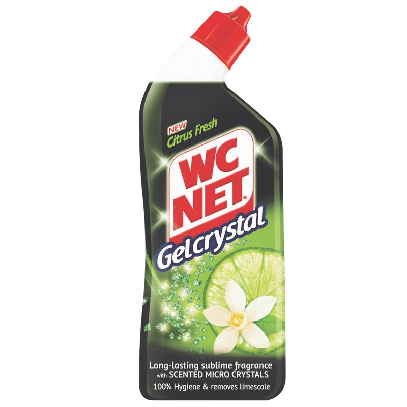 WC NET - Crystal gel Green - Citrus 750ml