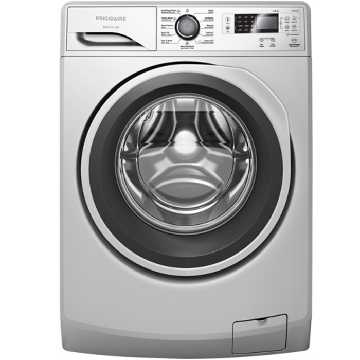 Frigidaire - Washing Machine 8KG / 1200 RPM with 12 Programs - Silver