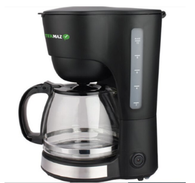 TEKMAZ- Coffee Maker 750W  / 1.25L