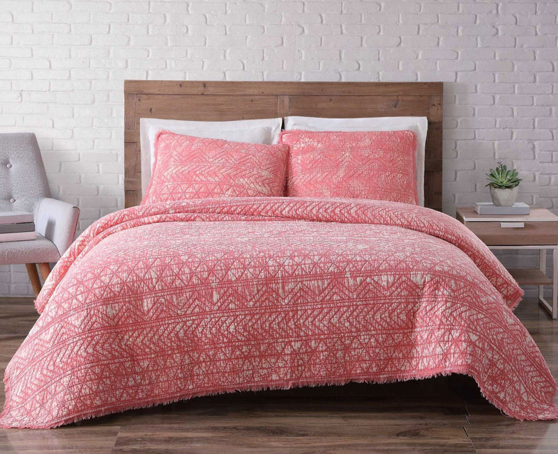 Nova - Stone Wash Bedspread 2Pcs - Bedspread Size (170*230 cm)